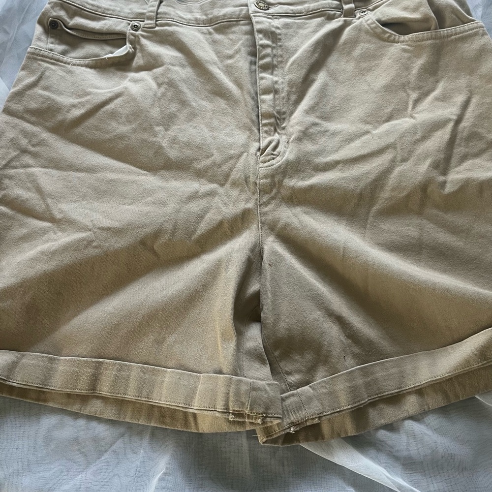 Women  Tan Casual Shorts